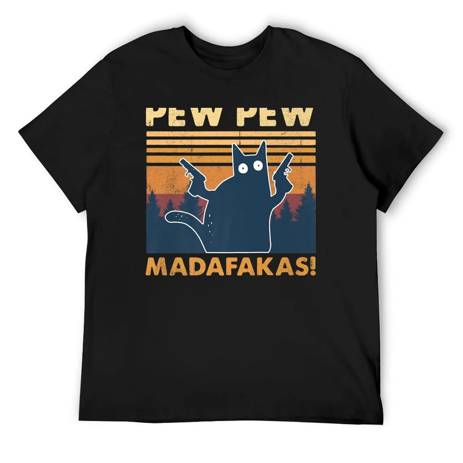 

Vintage Pewpewpew Mada-Fakas Crazy Pew Cat T-Shirt vintage clothes anime figures cute clothes tops shirts graphic tee men