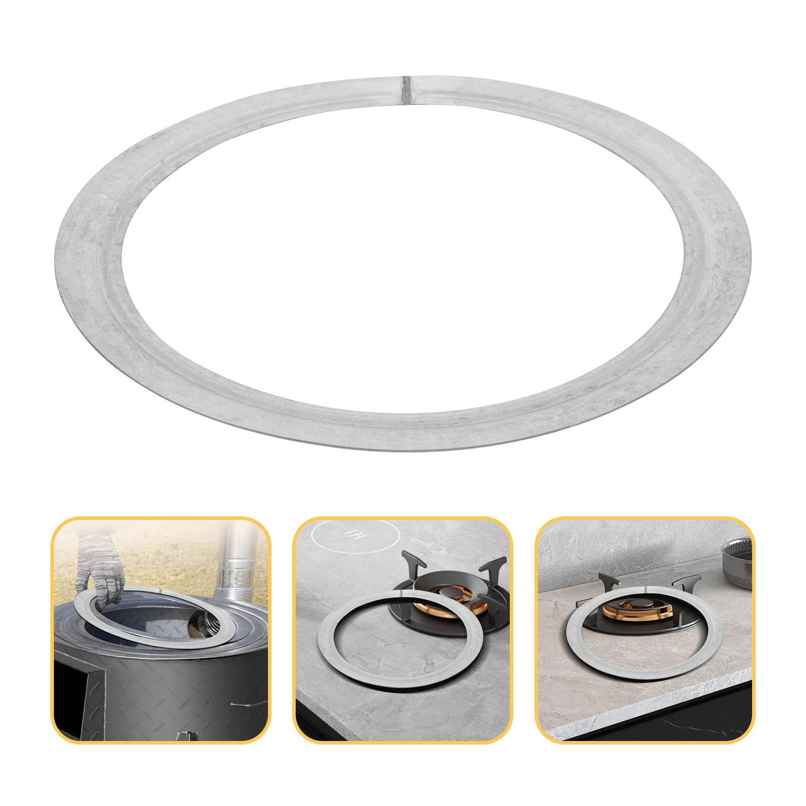 Wood Stove Accessories Woodstove Accessory Furnace Ring Home Kitchen Supply Burning Rings Household Chimney Universal