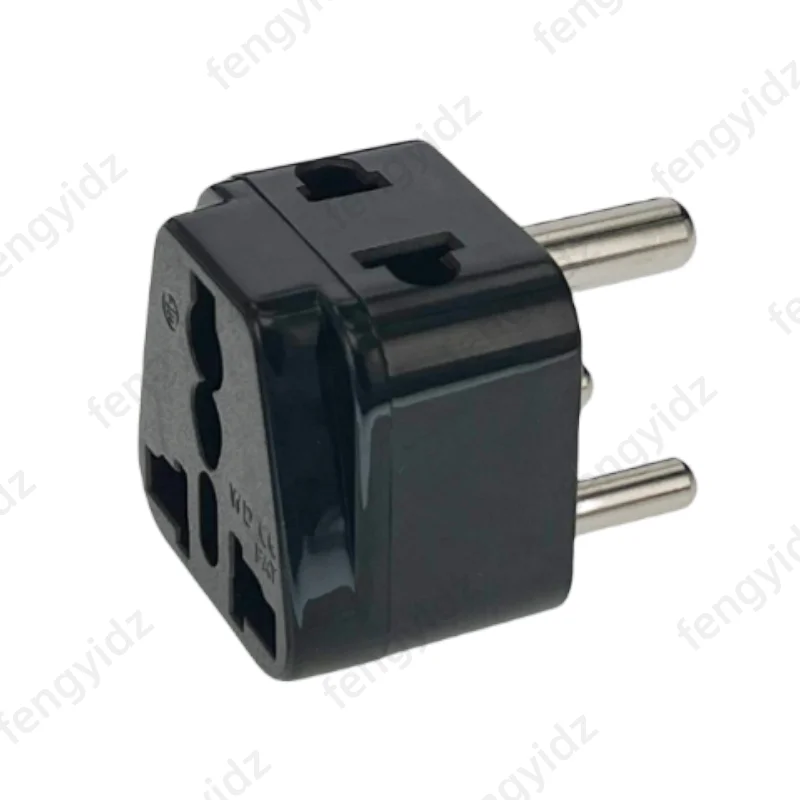 Universal 2 in 1 CE Copper India Pakistan South Africa power connector japan au eu us uk to india travel adapter plug Type D