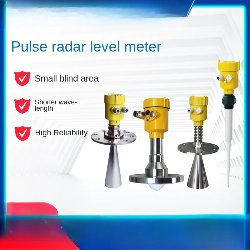 

Flushing Radar Level Meter Water Level Gauge Lake Chemical Explosion-Proof Intelligent Radar Material Level Meter