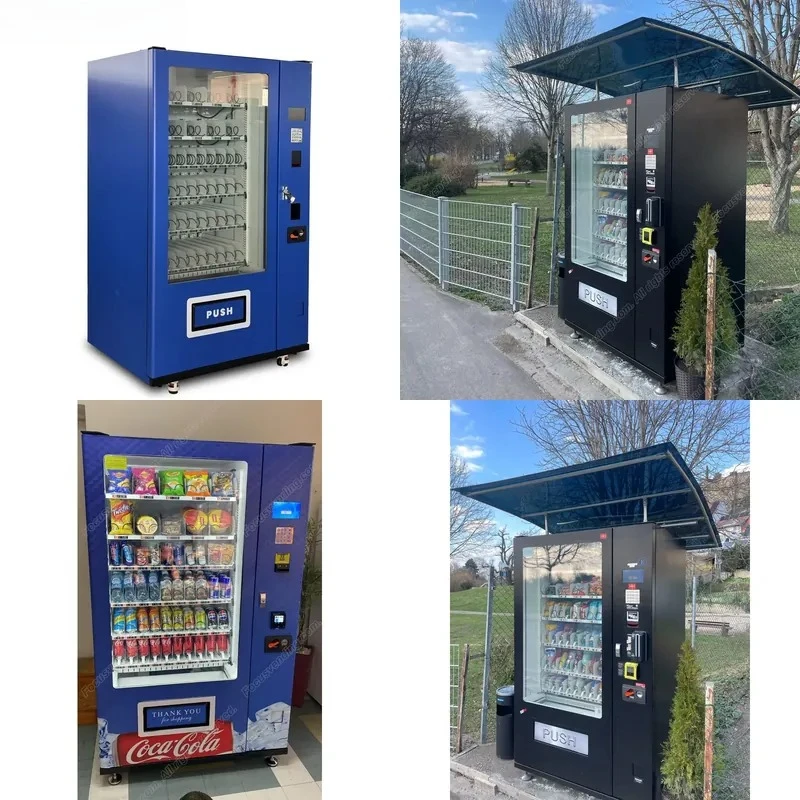 Heavy Snack and Refrigerated Beverage Vending Machines for Institutions