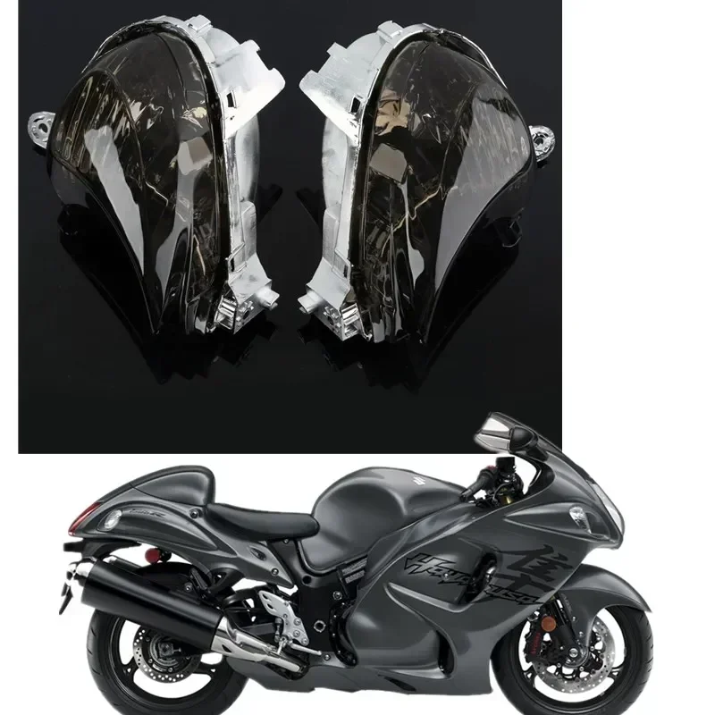 For Suzuki Hayabusa GSXR1300 GSXR 1300 2008-2020 SMOKE/Clear 2010 2011 accesorios moto Front Turn Signal Lens