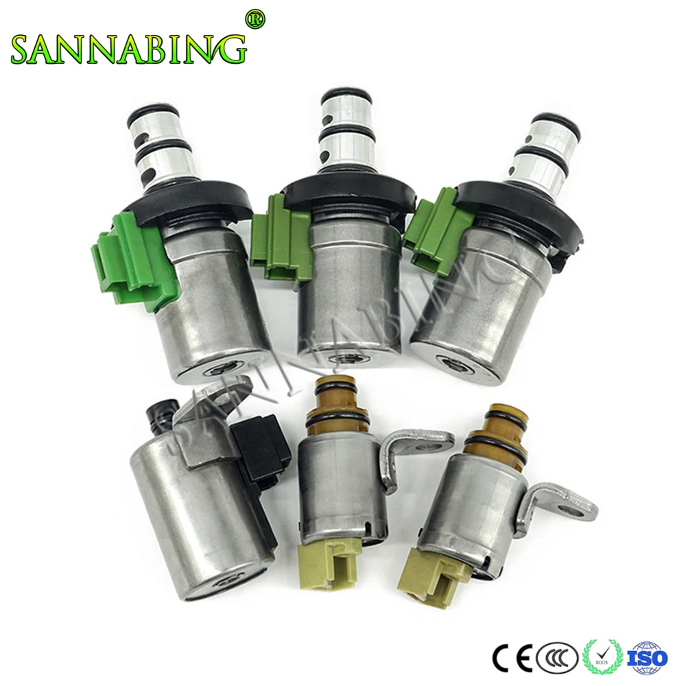 

6PCS /Set Tested Transmission Shift Solenoid 4F27E D48421A D46950 FN4A-EL For Ford Focus Fiesta MAZDA 2 3 5 6