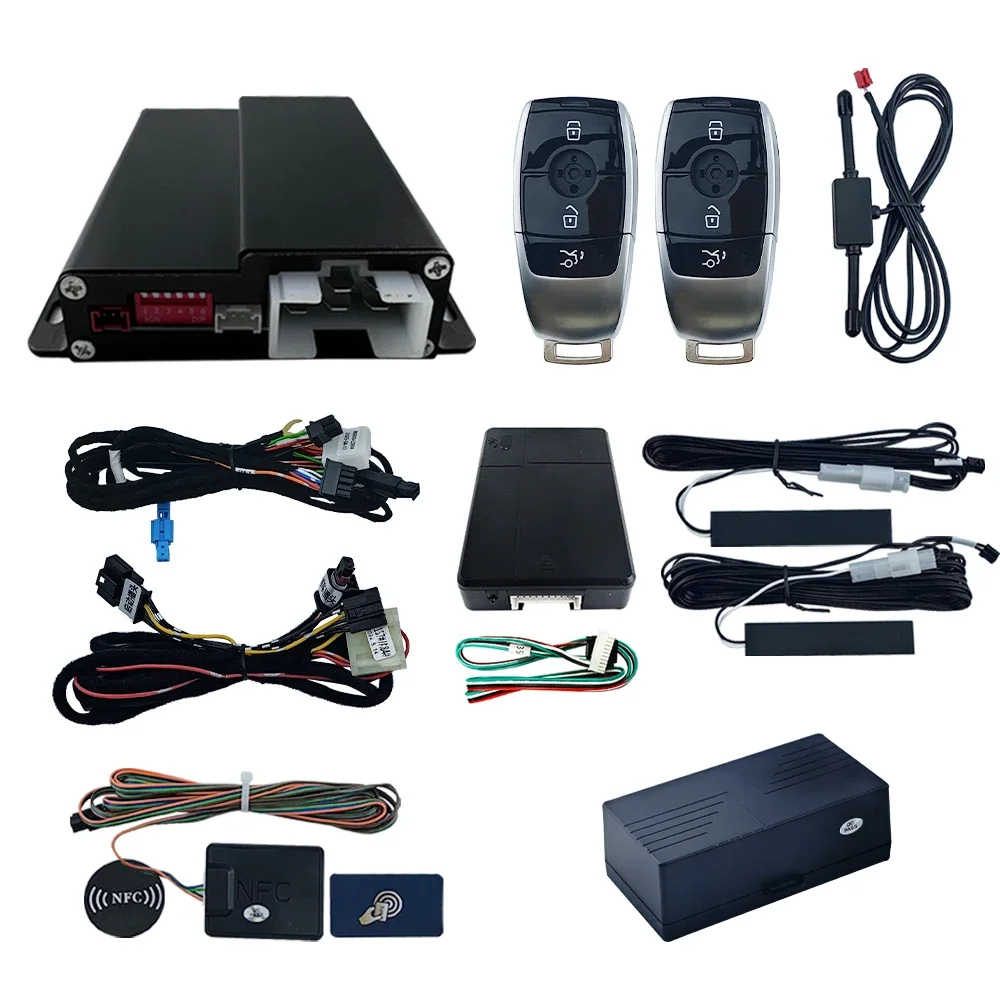 OVI 8900 App Control Remote Engine Start PKE Keyless Start System for W212 Keyless Go GPS Tracker