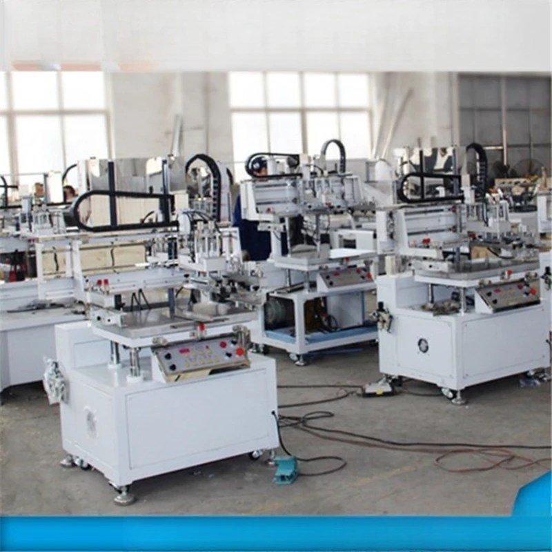Large glass printing machine, semi-automatic desktop equipment specification screen printing machine