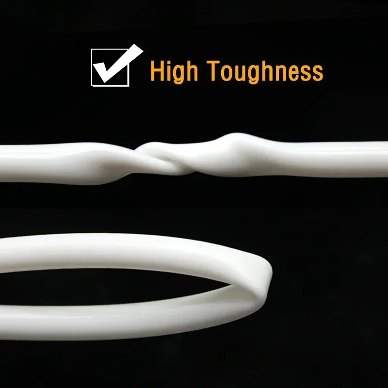 1/5/10M Food Grade White Silicone Rubber Hose ID 0.5 1 2 3 4 5 6 7 8 9 10 12 14 16 18 20 25 mm Flexible Nontoxic Silicone Tube