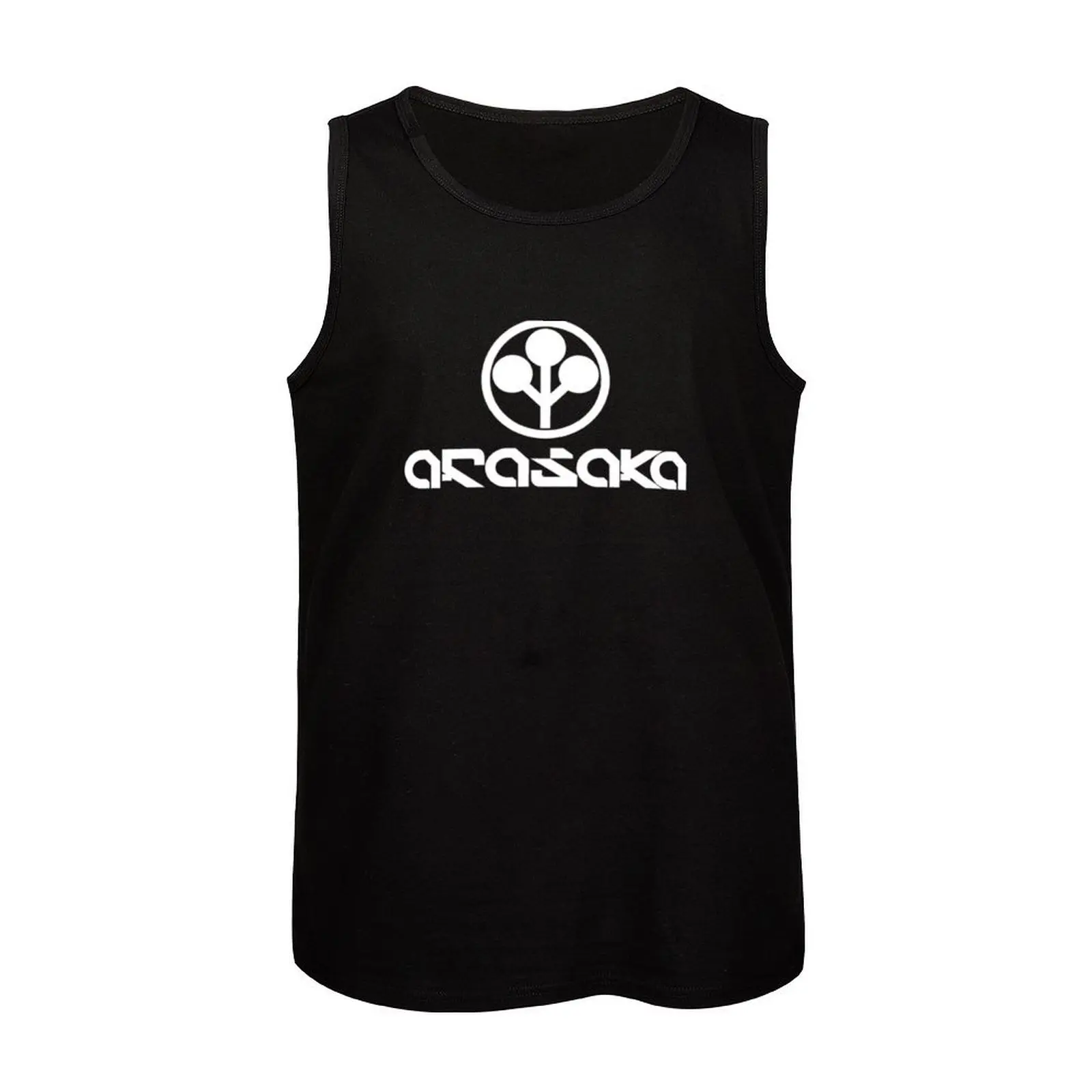 Cyberpunk Arasaka corpo logo Tank Top gym t-shirts man vests for men Vests gym men
