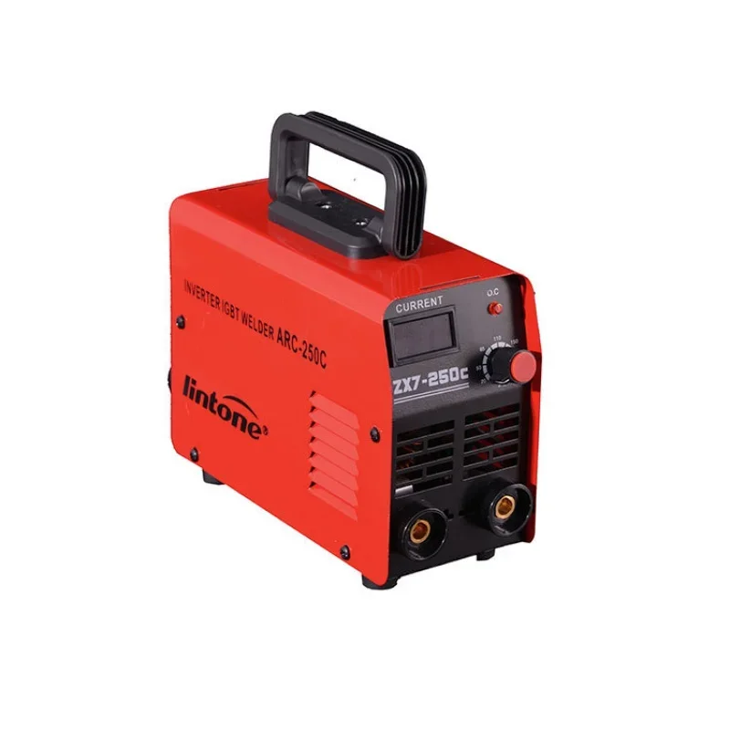 MMA250 Portable Welding Machine Inverter Arc Electric Welder Current Adjustable Compac Inverter DC Welding Machine for Home Use