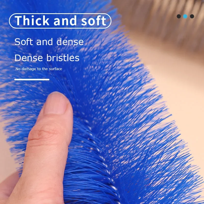 2PCS Fan Brush Bendable Microfibre Duster Household Dust Remover Cleanning Brush Air-conditioner Furniture Shutter Car Cleaner