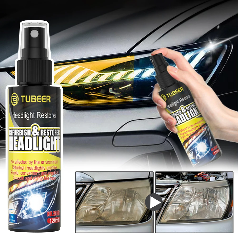 Automotive Headlight Restoration Fluids All Purpose Scratch Repair Polishing Agents Detailing Restoring Headlight Polish Liquid