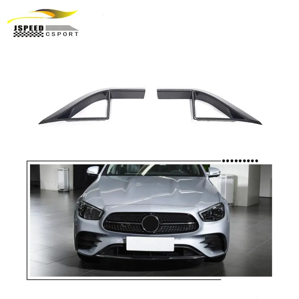 

Suitable for Dry carbon fiber W213 front bumper fog lamp covers Suitable for Mercedes-Benz E-Class E53 AMG 2-door and 4-door 202