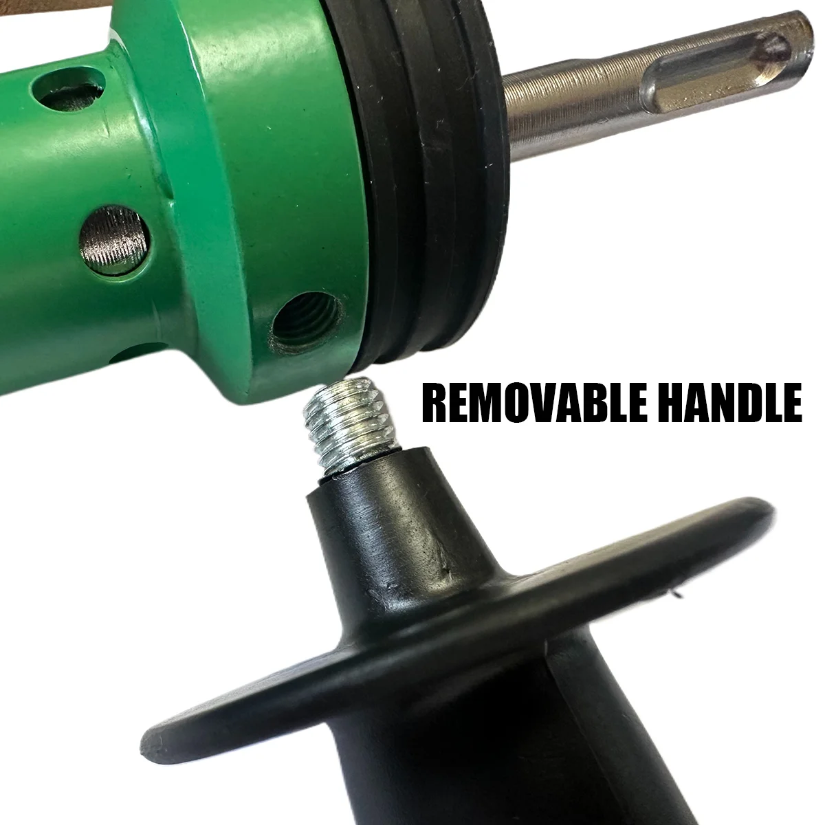 SDS Plus Deburring Tool, Needle Deslagger with Detachable Handle – Efficient Rust Removal and Edge Finishing Tool