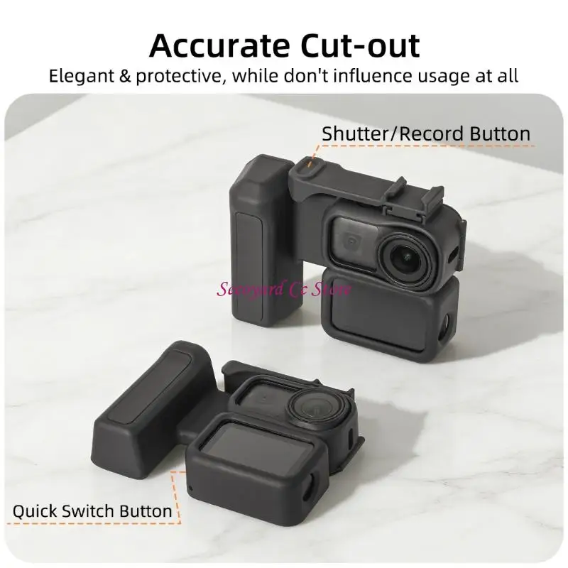 

N3UC MultiFunctional Camera Holder With Expandable Cold Shoe Interfaces And NonSlip Design For Outdoor Recording