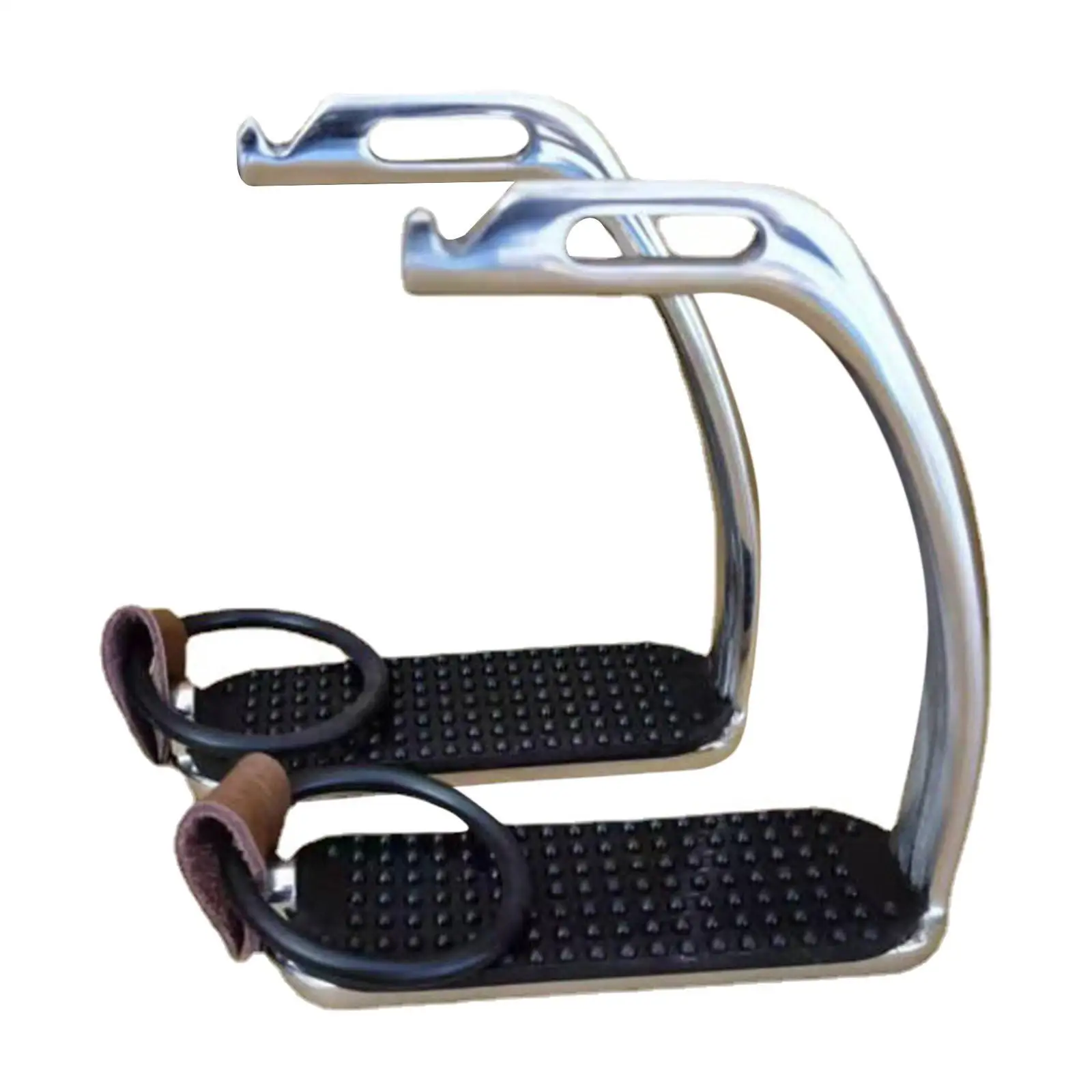 2Pieces Training Tool Horse Riding Stirrups for Western Riding Accessories