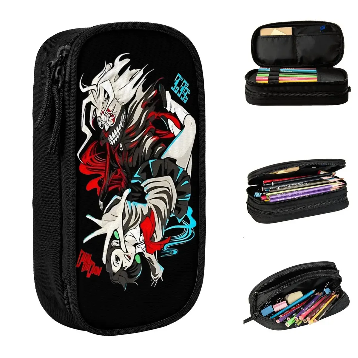

Anime Momo Okarun Dandadan Pencil Cases Fashion Pen Pencil Bags for Student Big Capacity School Supplies Gift Pencilcases