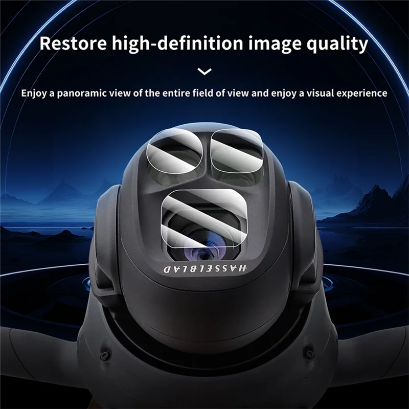 ABGN لـ Mavic 4 Pro Nano طبقة رقيقة واقية مسدس حراري مقاوم للغبار والخدش طبقة مقسى لطائرة Mavic 4 Pro بدون طيار