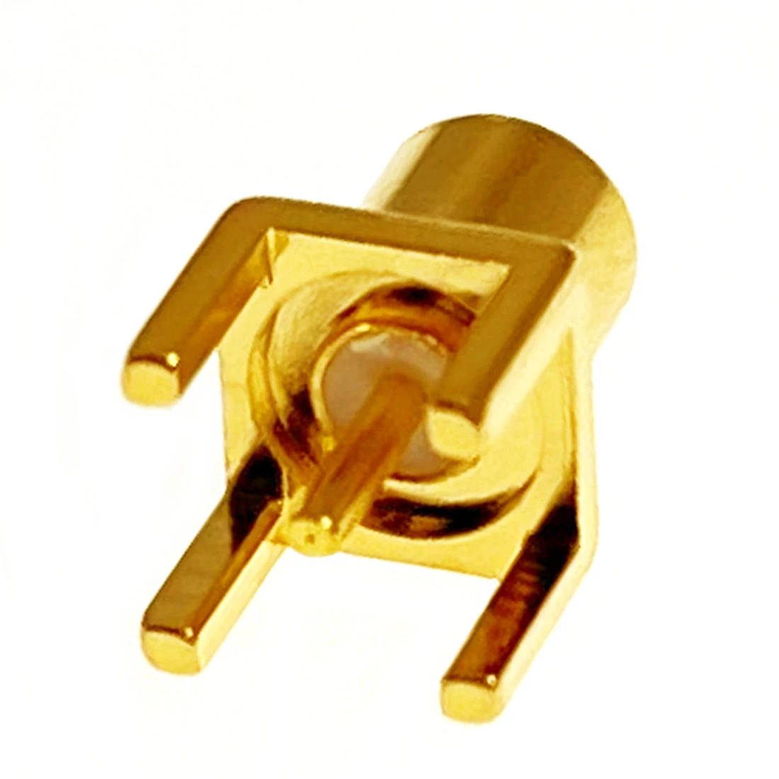 1PC  MCX Female Jack  RF Coax Connector  PCB  Mount Straight  Goldplated  NEW  Wholesale