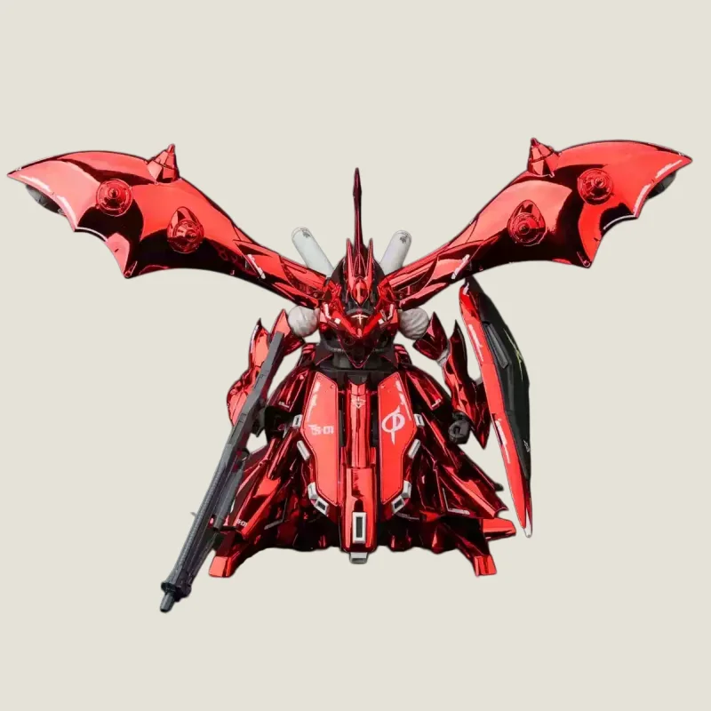 

Star Model In Stock Assembly Model Kit Msn 04 Ii Nightingale 1 144 Rg Red Electroplating Anime Robot Action Figure Plastic Toy