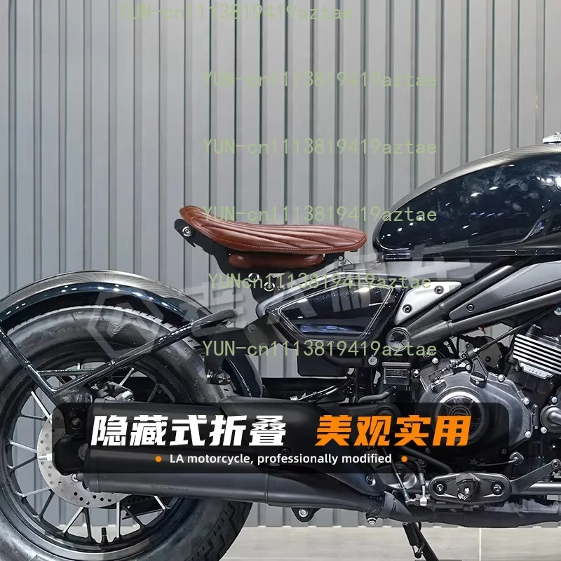 Suitable for spring breeze CLC450 motorcycle modification folding seat cushion front and rear seat cushion assembly with seat cu