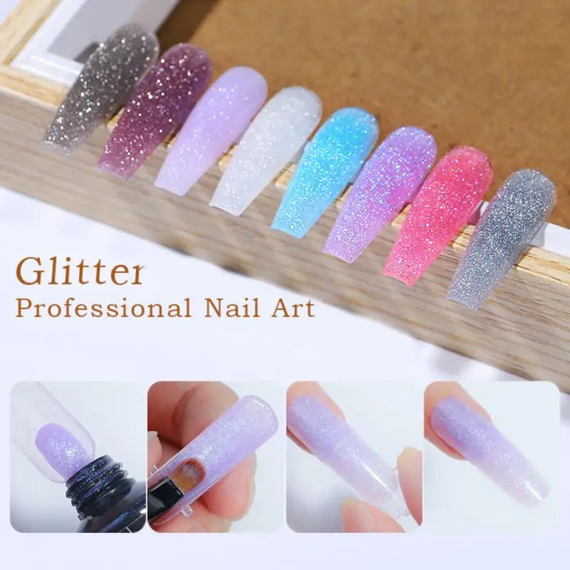 Nail Art Erweiterung einfach zu bedienen Politur vielseitige Nail Art Zubehör Pailletten Nail Art trend ige Nail Art Quick Building Kleber Maniküre