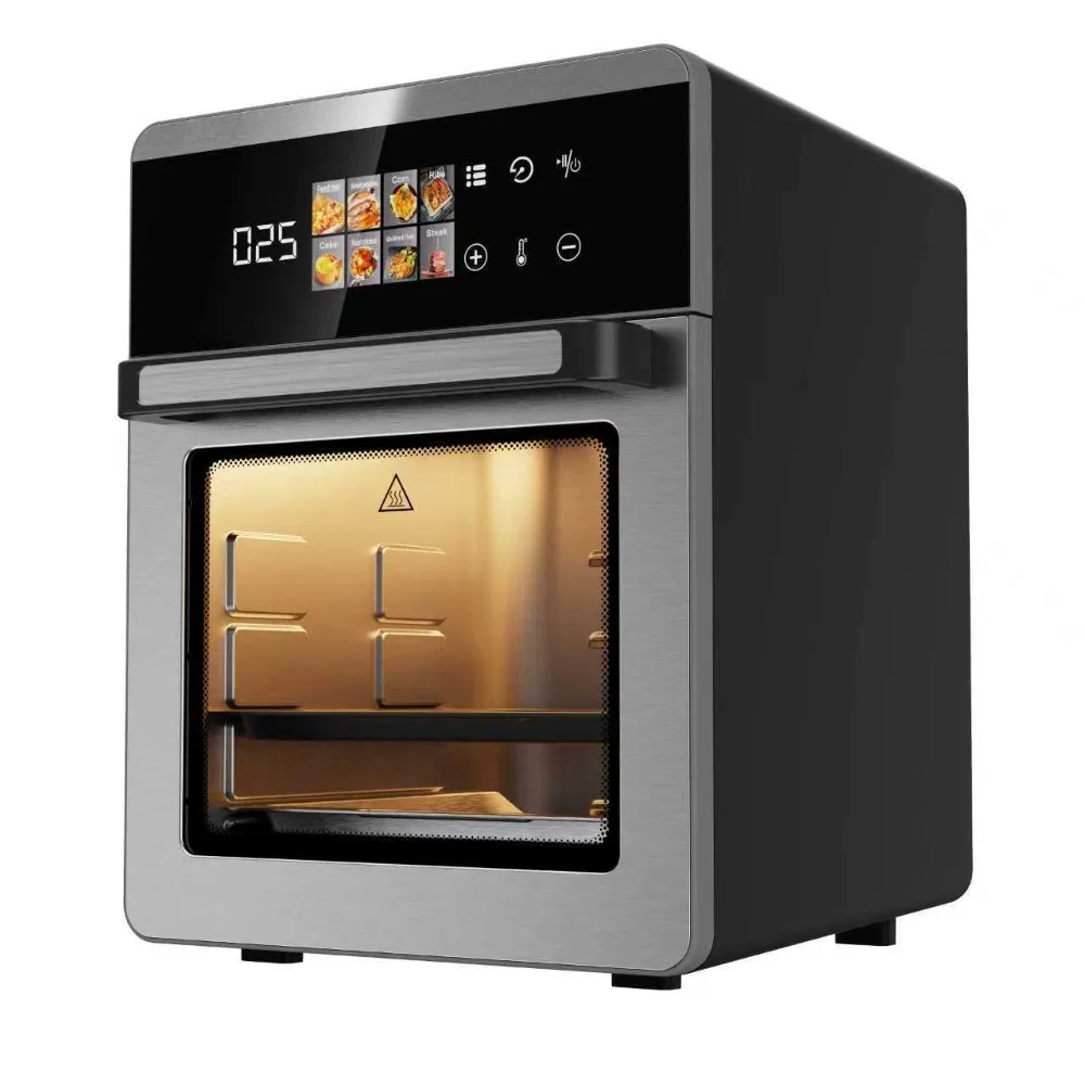 16L Large Capacity Smart Air Fryer Multifunctional Visual Electric Fryer Oven All In One Automatic Household Cooker