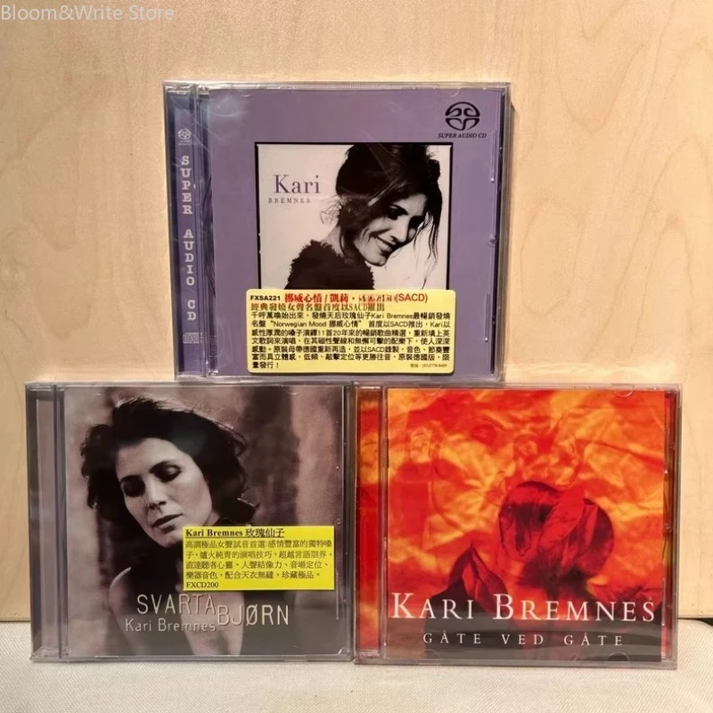 La famosa cantante noruega Kari, Rose Fairy Has A Fever CD Bjorn GATE VED GATE A Lover in Berlin Tres álbumes Disco de música