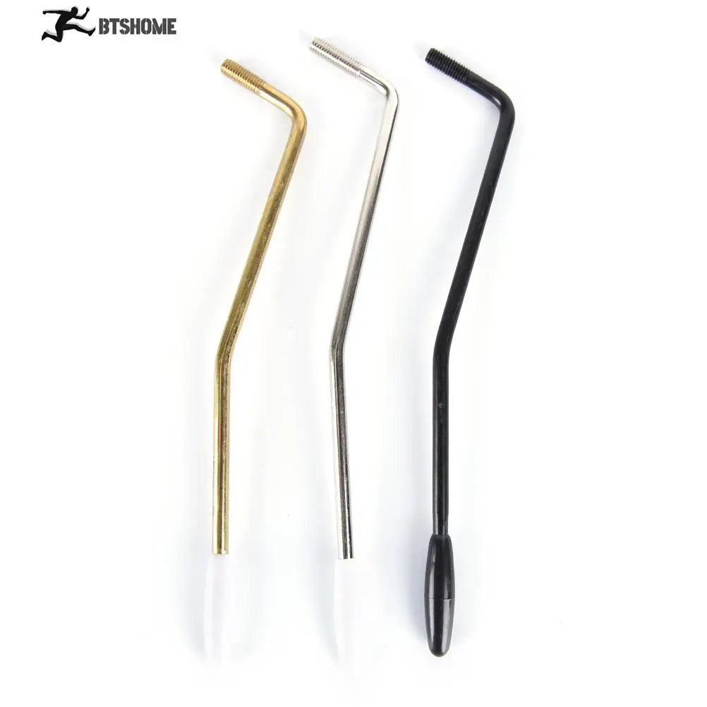 Braccio Tremolo nero argento dorato braccio Whammy Bar per chitarra elettrica per accessori per parti di chitarra ferro + plastica