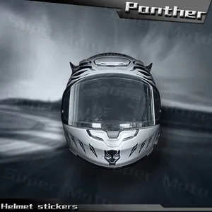 Waterproof motorcycle helmet decal, adhesive helmet, visor, windshield, glass sticker, AGV, Arai, Shoi, Zeus, HJC, Kyt, Accessories 6 Main sales helmet Kyt TT Course - №5