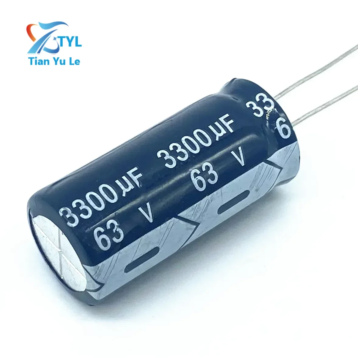 5PCS Higt quality 63V3300UF 18*40mm 3300UF 63V 18*40 Electrolytic capacitor