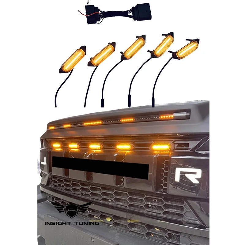 

Jetour T2 Accessories Grill Grille Light Beam 2023 2024 For Chery Jetour Traveler T2