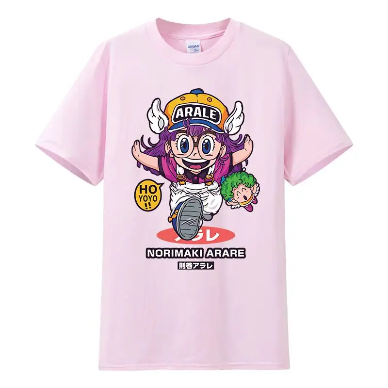 Arale T shirt Women Designer Japanese Tee girl Designer Harajuku Clothing Summer Trend Fashion Graphic Tshirts Cotton Tees