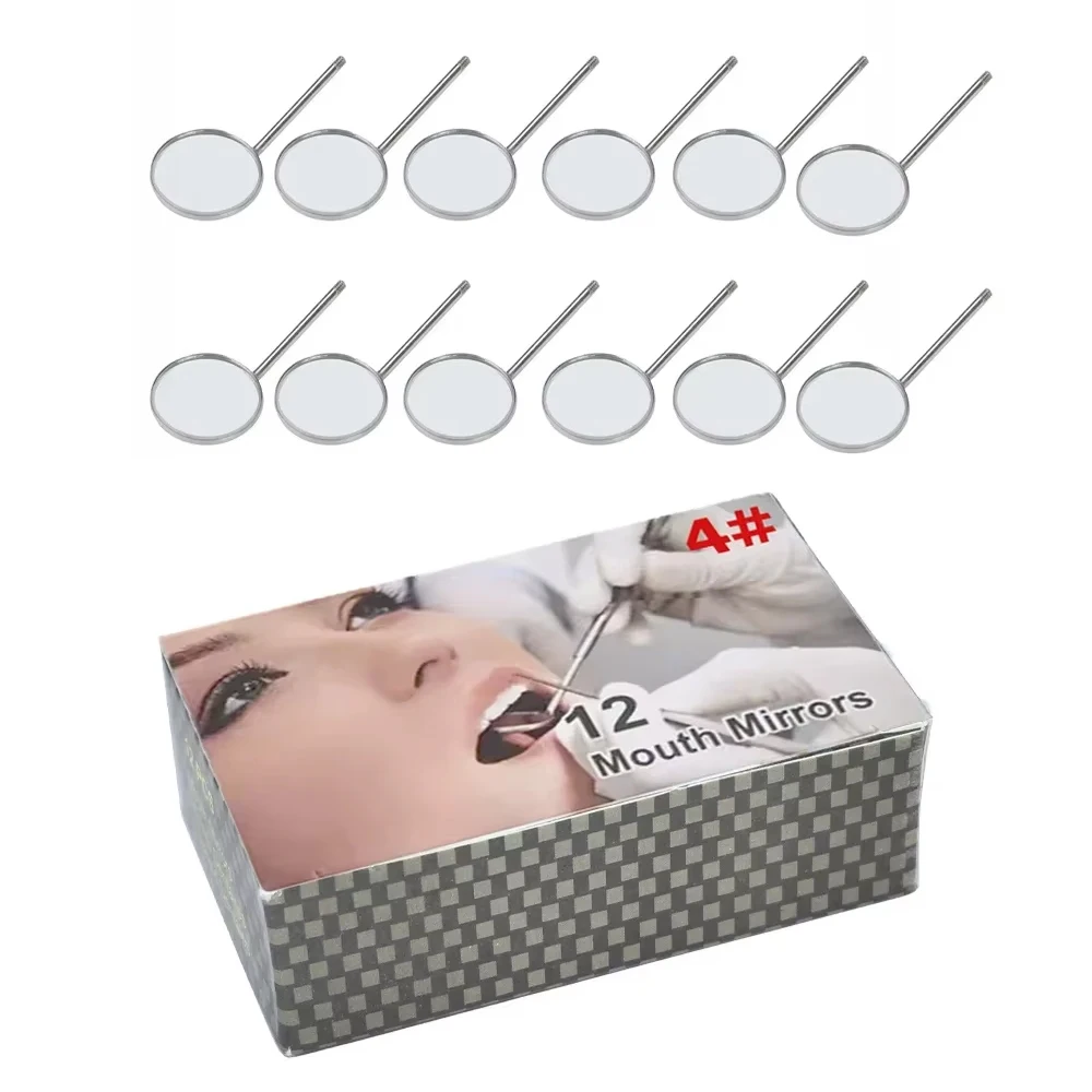 

Dental Mouth Mirror No 5 Anti Fog Front Surface Reflective for Oral Examination and Clinical Dentistry