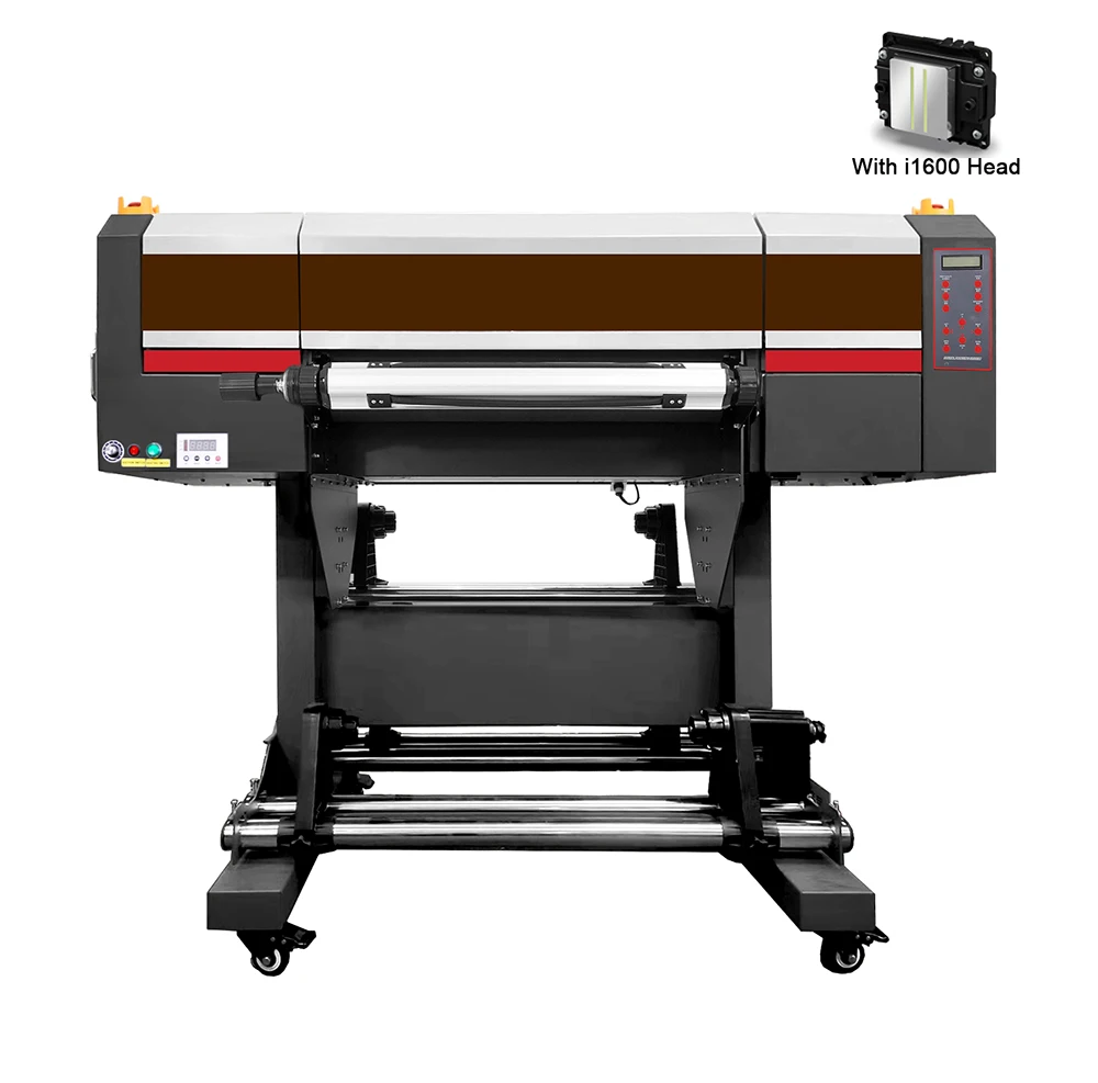 UV Roll to Roll Printer UV DTF Printer 3or4 I1600 Heads New for Transfer Printing Hstar 60cm A1 Size Inkjet Printers Provided