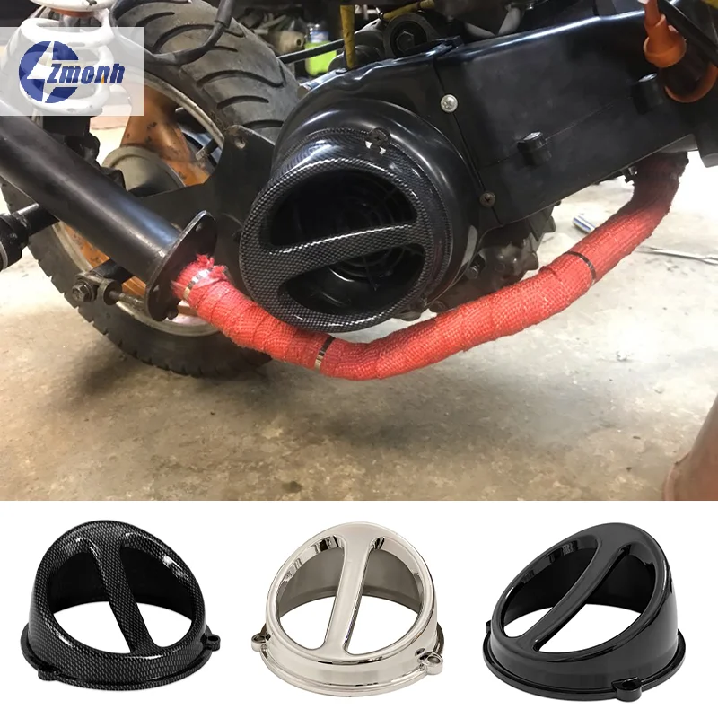 Cubierta de Ventilador para Motocicleta, Tapa de Entrada de Aire, Deflector de Aire Central, Accesorios para Moto, Compatible con Scooter Chino GY6 125cc 150cc 152QMI 157QMJ