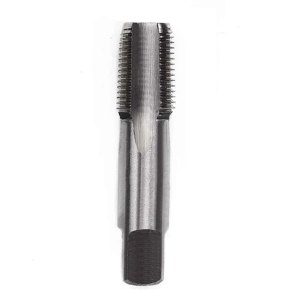 High Speed Steel Screw Threaded Tap 3/8-18 NPT-Taper Pipe Tap For Cutting-Pipes Internal Threads Maintenance Repair Hand Tools