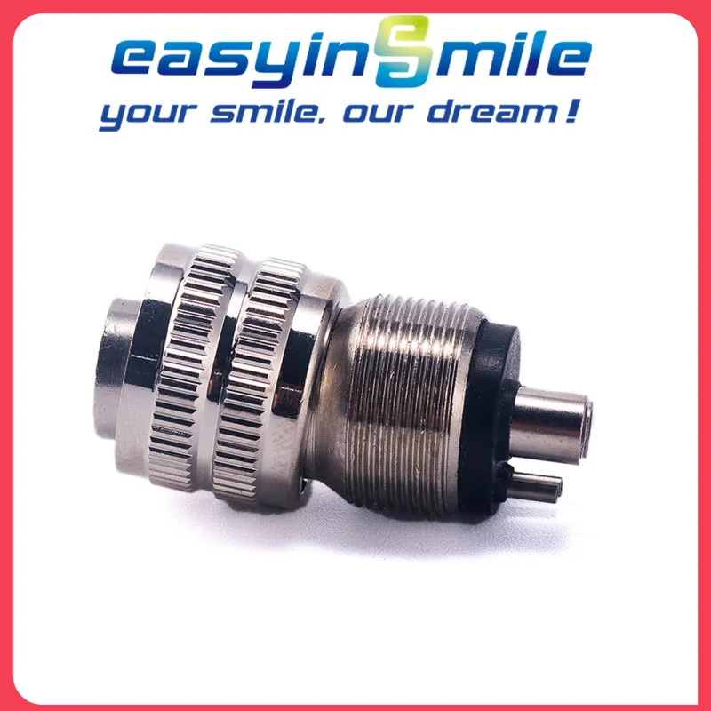 

Easyinsmile Dental 4 Hole /2 Hole Tubing Adapter Conversion Changer Fit High-Speed Handpiece