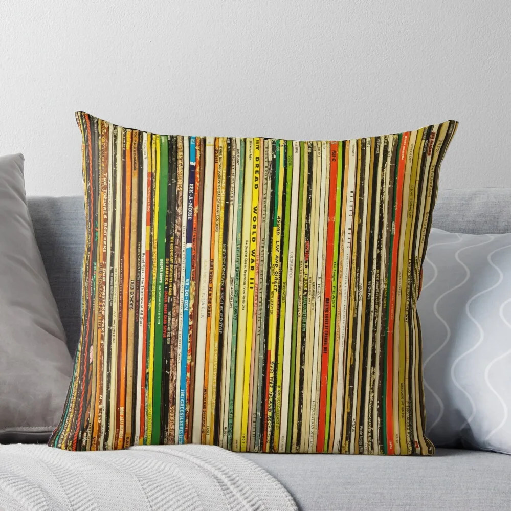 

Reggae record vinyl sleeves Throw Pillow ornamental pillows for living room home decor items Pillow Case