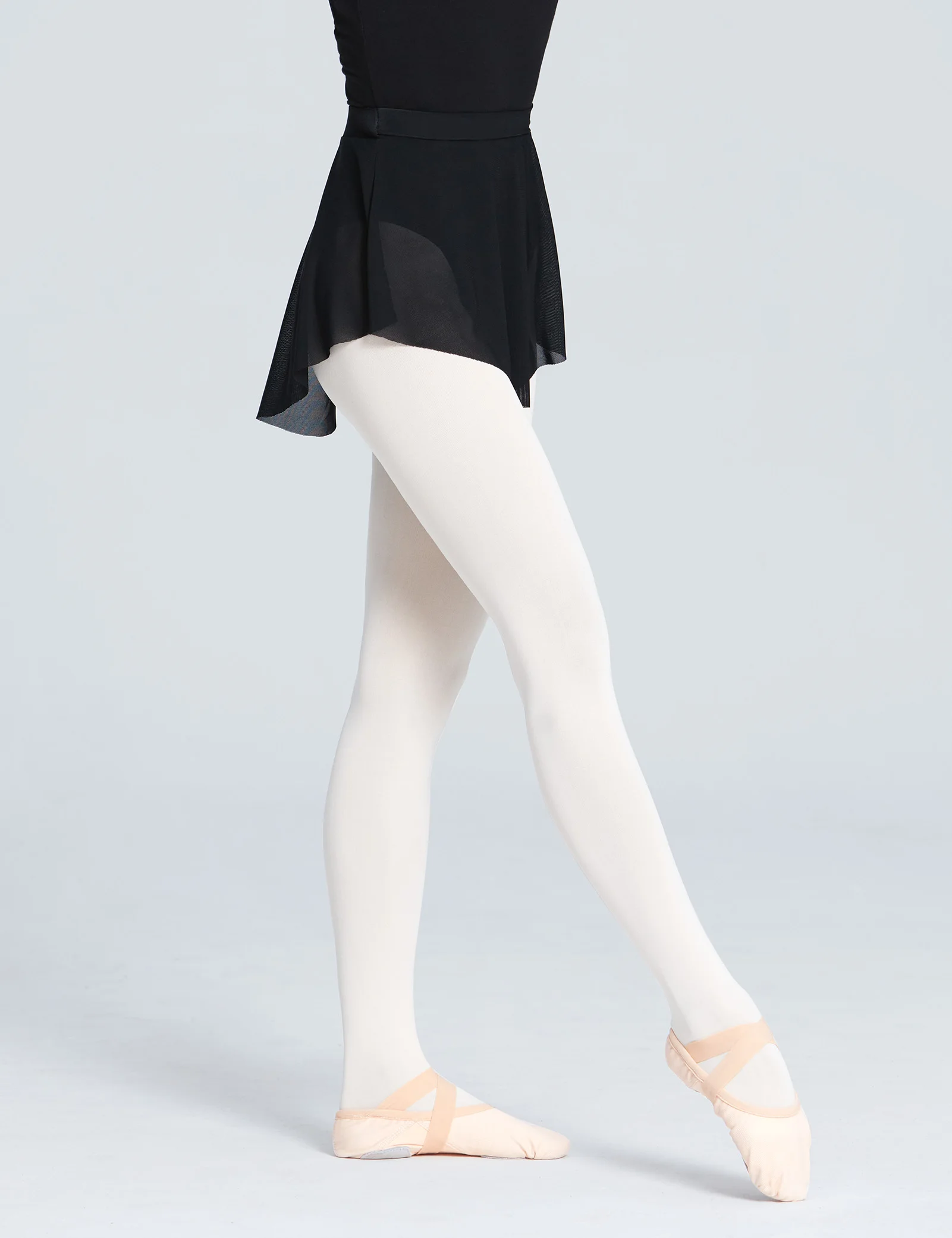 Falda de Ballet para adultos, vestido de baile, ropa de baile de bailarina para mujer, Falda corta de Ballet con abertura lateral para entrenamiento de gimnasia