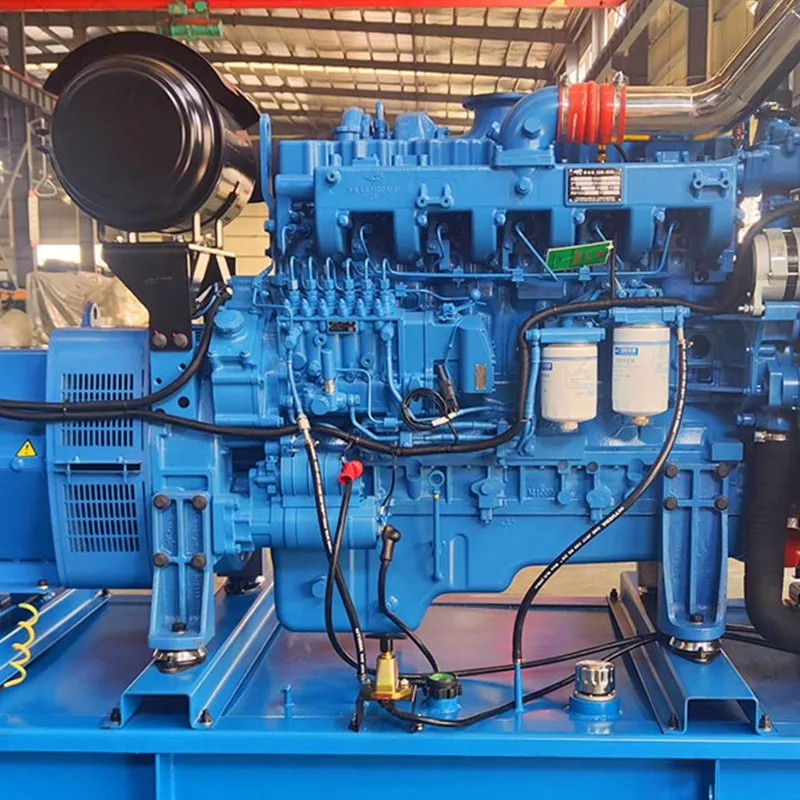 Open Type Diesel Generator Set Multi Power Custom Voltage Industrial Genset with Electric Start for Factory and Farm