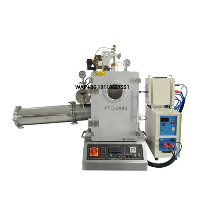 

EQ-VTC-200S Bench-top Vacuum Melt Spinning Furnace System Machine With 200 mm Spin Wheel -VTC-200S