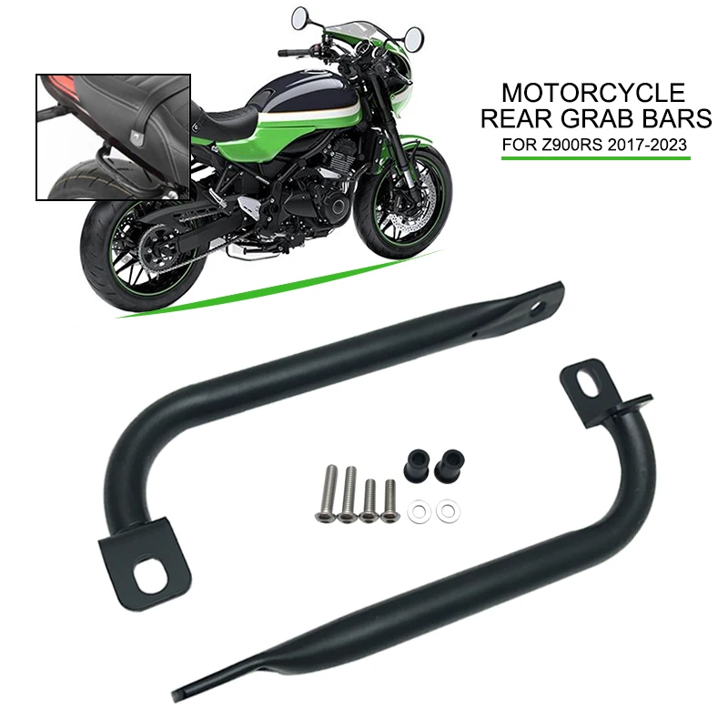 Z900RS Motorcycle Rear Grab Bars Rear Seat Pillion Passenger Grab Rail Handle For Kawasaki  Z900 RS Z 900RS 2017-2023 2021 2022