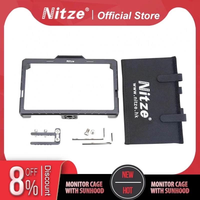 Nitze Monitor Cage for Feelworld LUT6/LUT6S 6