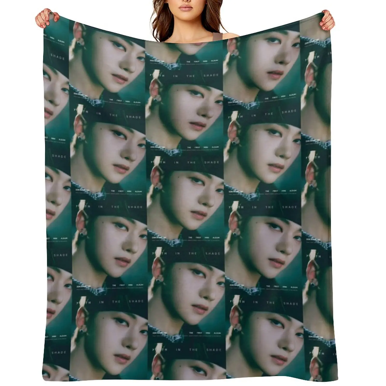 

ZEROBASEONE (ZB1) SEOK MATHEW - YOUTH IN THE SHADE Throw Blanket Loose Fashion Sofas blankets ands Decorative Throw Blankets