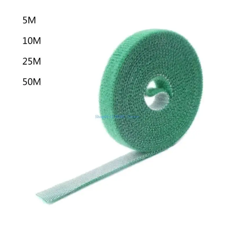 

H05E Adjustable Nylon Plant Tie for Garden Data Cable Management Strap Fastener Tape