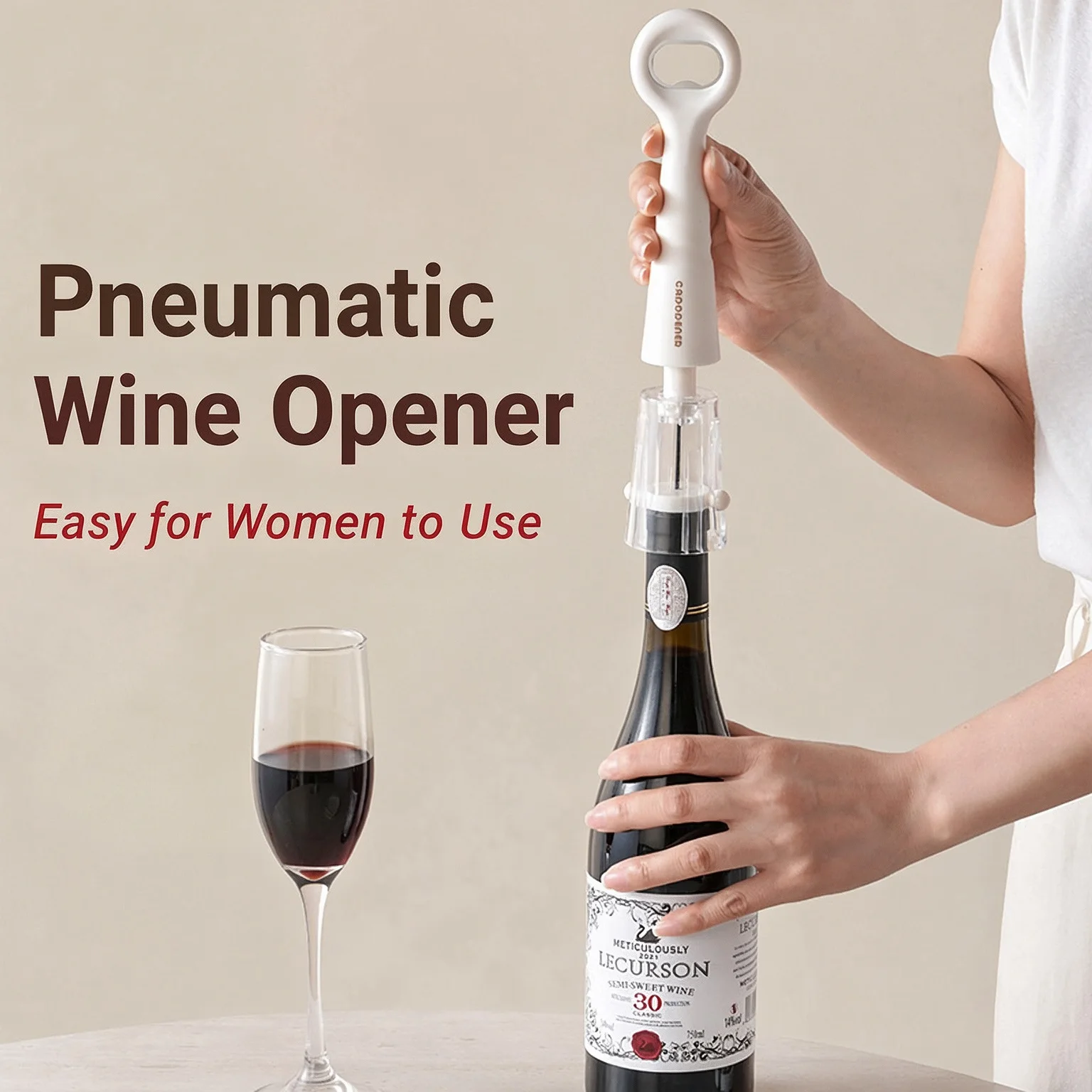 Air Pressure Wine Opener Needle Type Cork Remover Easy Bottle Opener Tool For Red Wine Kitchen Bar Accessories - view 3