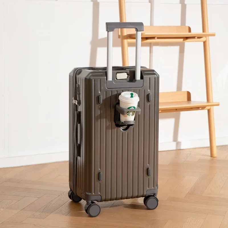

Large Capacity Trolley Case 2022 New Password Suitcase Aluminum Frame Mute Universal Wheel 28-Inch Luggage Case for Women