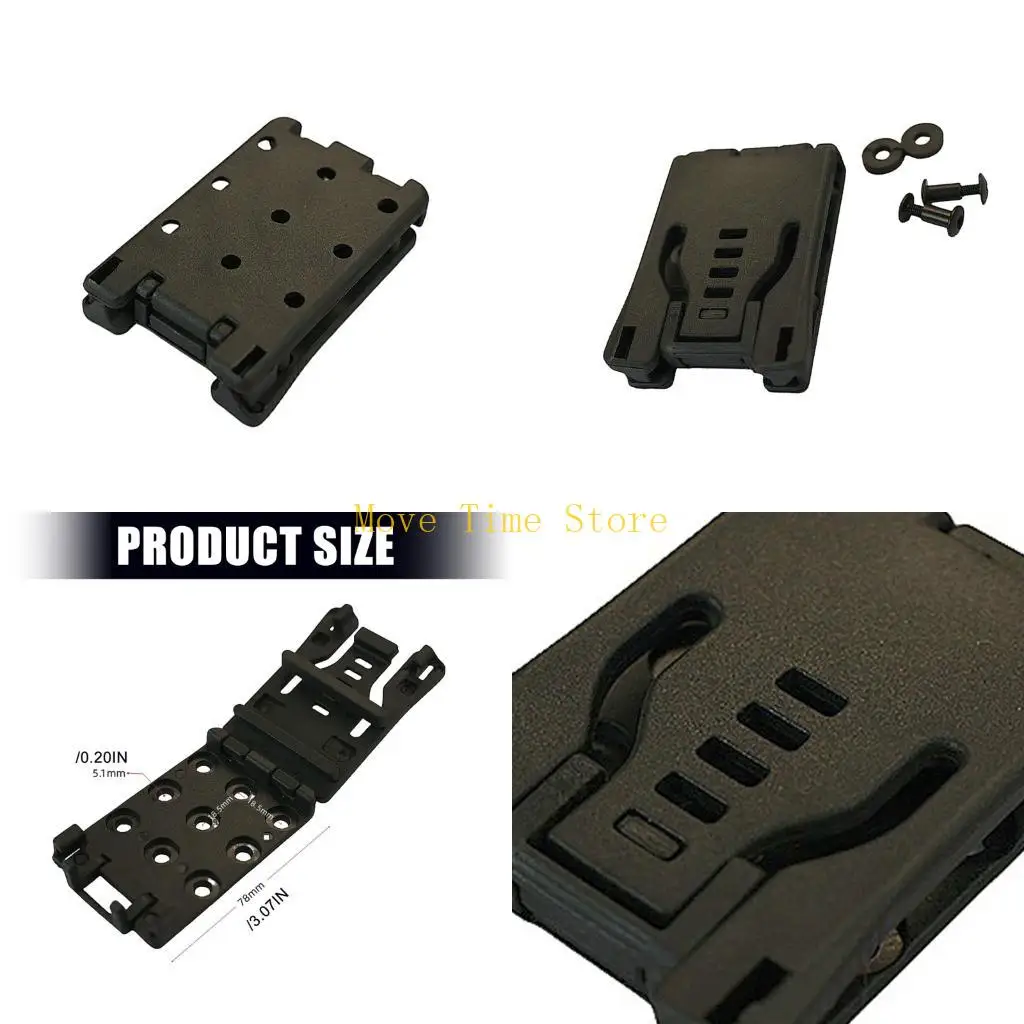 92ME Outdoor Carry Belt Clip Mount with Small Gear Belt Format Use