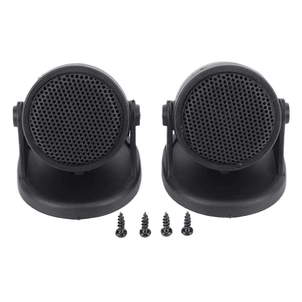 12V Mini Dome Tweeter 45 Degree Adjustable High Efficiency Car Speaker 98dB Car Audio System Car Hi-Fi Audio Automobile Parts