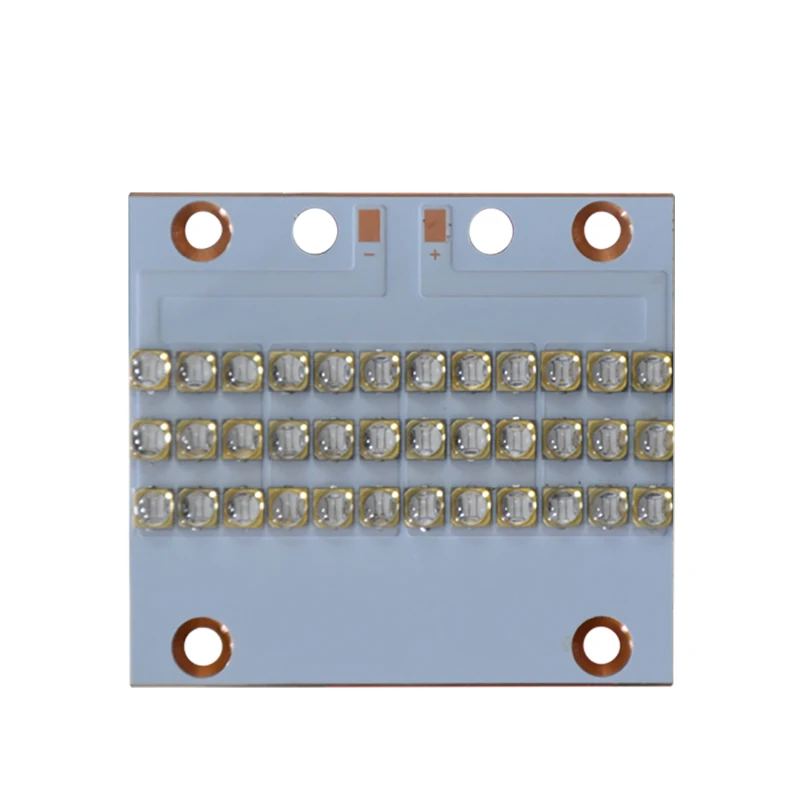 Módulo LED UV de alta potência, Cola de tinta UV, Sistema de cura para impressão 3D, Chip SMD, 100W, 365nm 385nm 395nm 405nm