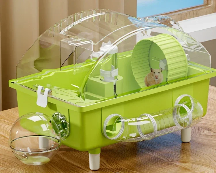 #Golden Bear Cage Hamster Oversized Luxury Villa Pet Supplies
